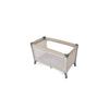 Hauck Travel Cot Dream N Play 120 x 60 cm, Portable Baby Bed from Birth up to 15 kg, Lighweight Travel Cot, Compact Folding, Inclusive Carry Bag and