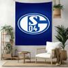 Fc Schalke3 Wall Decor Tapestry Art For Pet Memorial Birthdaywedding Party Backdrop Family Gift