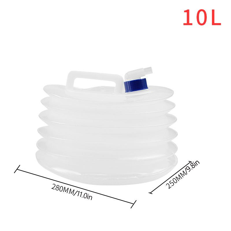 

Складной контейнер для воды 5/10/15 л, многофункциональный, большой емкости для кемпинга, с краном, резервуар для воды