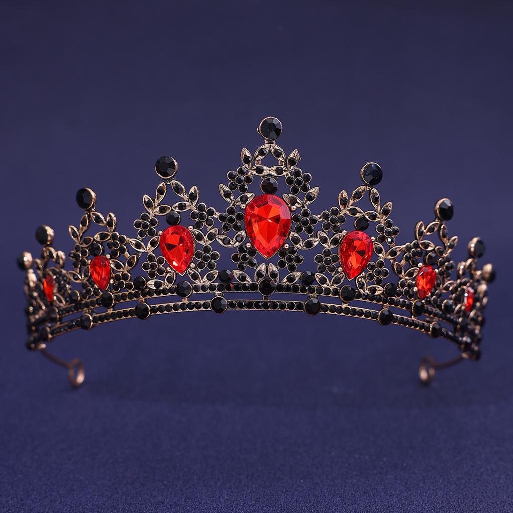 Wedding Hair Accessories Headpieces Head Jewelry Wedding Hair Tiara Crystal Bridal Tiara Crown Silver Color Diadem Veil Tiaras