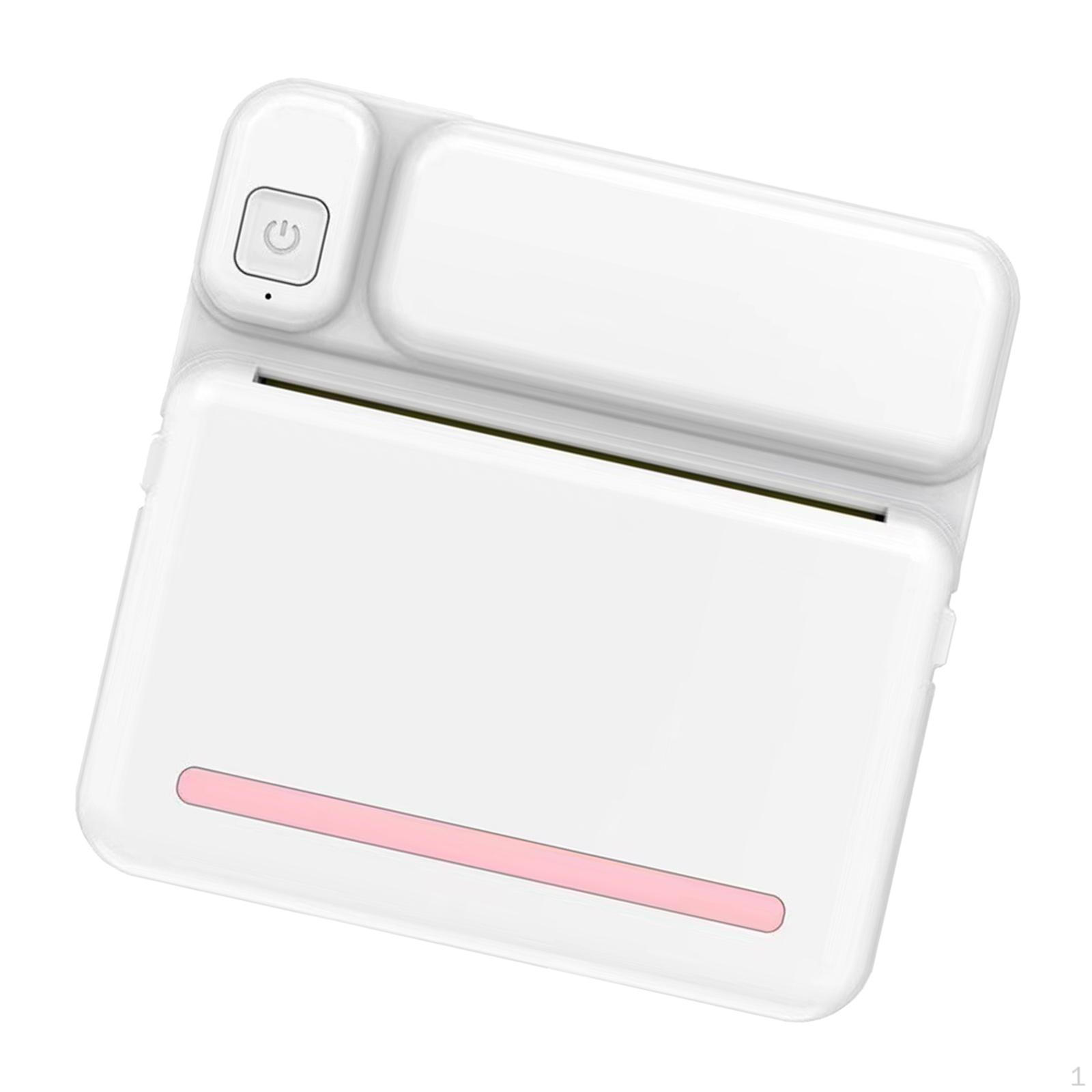 

Compact Printer for iOS & Android Devices - Portable Mobile Photos, Documents, and More рожевий