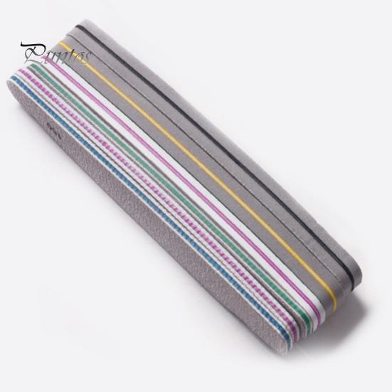 Nail Polishing File 6Pcs Sanding Double-sided Large Area Washable Thick Frosted Multi-functional Emery Boards Buffering Salon Supply Buffer