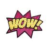 Wow! Iron-on Patch 6.5cm 1 Piece