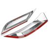 1Pair Rear Bumper Diffuser Lip Spoiler Air Outlet Exhaust Strip Cover Trim For Volkswagen For VW Polo MK6 Polo Plus 2018  +