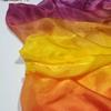 Wide 150cm Shiny Gradient Organza Fabric Glossy Thin Gauze Voile Fabric Diy Sewing Dress Hanfu Stage Costume Crafts Background
