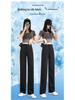 Women's High Waist Wide Leg Draping Trousers - Spring/Autumn Collection