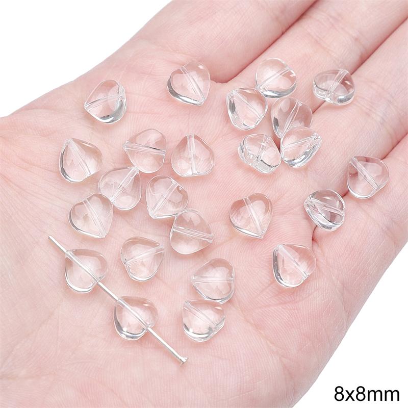 

20 шт хрустальные бусины сердце бабочка свободные бусины-разделители для изготовления ювелирных изделий DIY браслет ожерелье 8x8mm