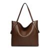 Niche Commuter Tote Bag ქალის პრემიუმ რბილი ტყავის დიდი ტევადობის ჩანთა მხრის ჩანთა