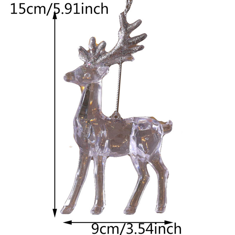 Hanging Ornament Christmas Tree Decorations Ornament for Winter Decorations Tree Window Door Accessories