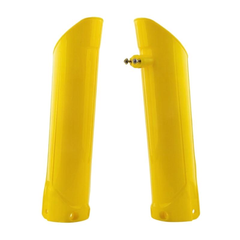 

Universal Front Fork Protector Cover For Motorcycles 125 530cc ABS Material Shock Absorbing Guard Prevents Dust And Scratches WP02HB жёлтый