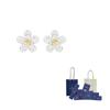 Swarovski Tough Alloy Earrings Womens White