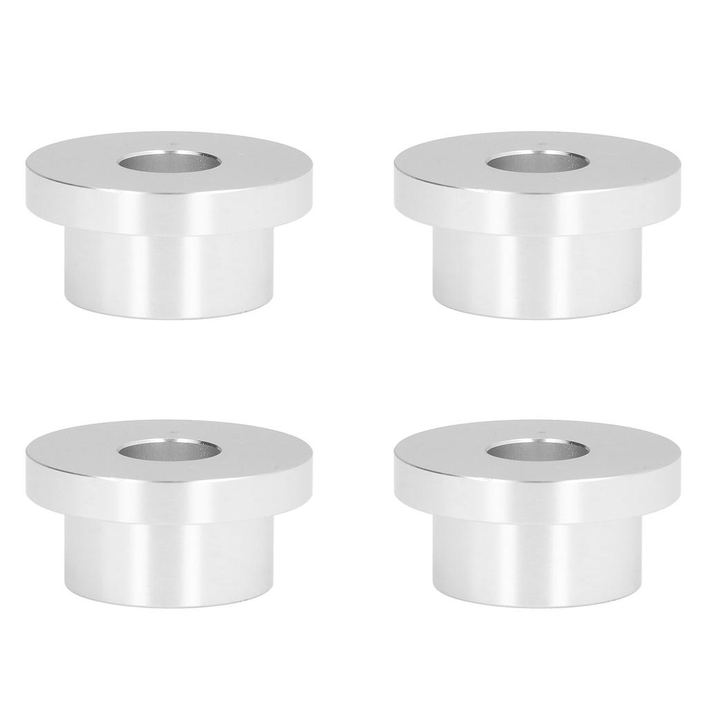 4Pcs Billet Handlebar Riser Bushing   CNC T6 Aluminium Alloy Accessory Set Kit for