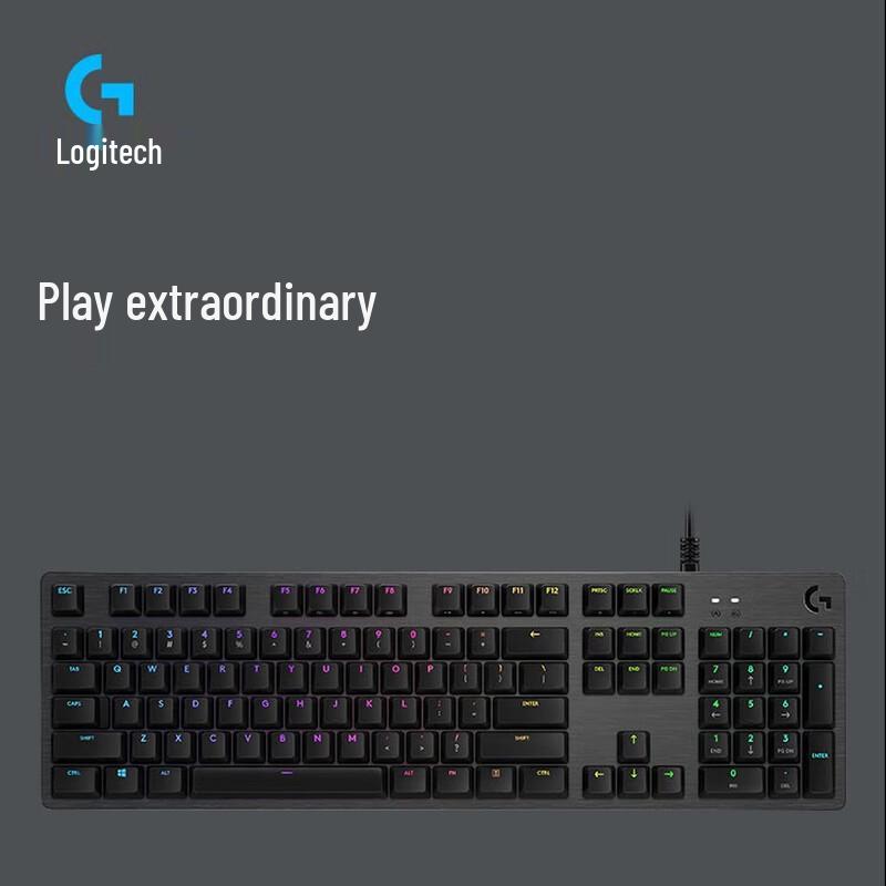 

Logitech G512 Дротова RGB Механічна Ігрова Клавіатура