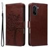 For OnePlus Nord CE5 5G/OnePlus Ace 5 Racing 5G Phone Case with Stand Cat Tree Pattern Leather Wallet Mobile Cover