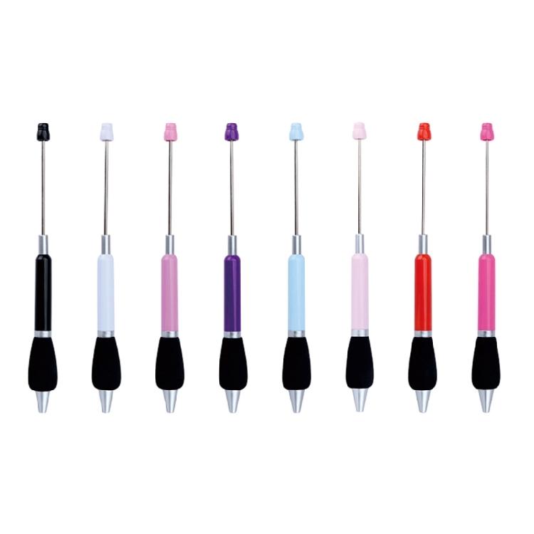 8/12/20x Beadable Ballpoint Pen Beaded Pen Signature Pen 1.0mm Ballpoint Pen