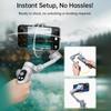 Aochuan 3 Axis Smart Handheld Gimbal Stabilizer For iPhone And Android Smartphone Stabilizer Smart XPro Grey