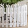 5/10/25 Pcs Christmas Fence White Picket Fence for Xmas Tree Easy Assembly Reusable Christmas Fence for Holiday Indoor Decoration
