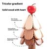 1 PC Christmas Tree Insulation Mat Solid Wood Dining Table Anti Scalding Pot Creative and Personalized Home Decoration Mats&Pads