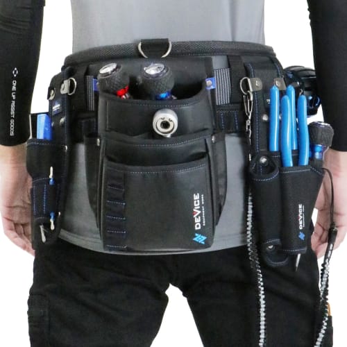 SK11 (SK11) DEVICE Waist Bag 3 Tiers Large Capacity Pocket DVC-KZ13
