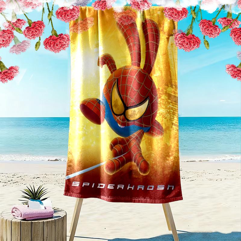 Smeshariki Towel, Large Soft Quick Dry Towel for Beach Camping Swimming