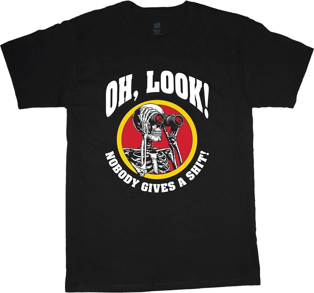 Funny Rude Offensive T-shirt For Men Graphic Tees Skeleton Funniest Tee Shirts XXL