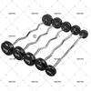 Jingliansheng 5-Pair Vertical Barbell Storage Rack