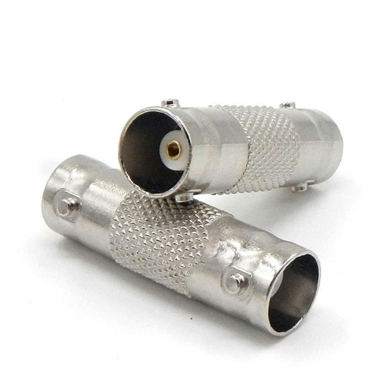 Pack of 10 BNC Female to Female BNC Connector Coupler Extend Cable for CCTV Camera Survelliance System Broadcast