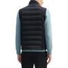 Fila White Series Fashion Casual Warm Stand Collar Zipper Sleeveless Down Vest Men Vest Black F11M443909F-BK