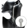 Sterling Silver Plated Sunflower Earrings with Tassles for Women Girls Wives as Holiday Birthday Gifts