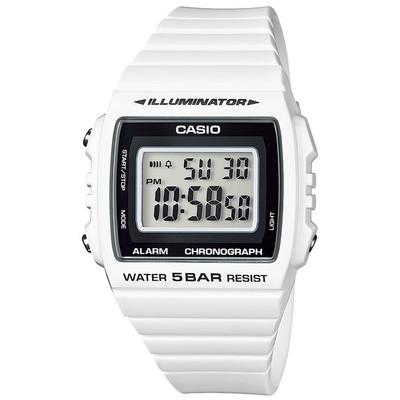 Watch Casio Collection W-215H-7AJH Men's White (1 Count)
