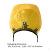 Motorbike Windshield Extended Deflector Front Replacement Sturdy Modern Wind for Guerrilla