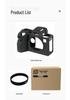 FUYALIN Anti-slip Lychee Pattern Silicone Protective Case for Sony A1 - Dustproof & Anti-collision