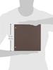 Nakabayashi File External Screw Type Free Album Terracotta Demi Brown TER-DF-140-BR