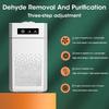 Smart Air Purifier with Negative Ion Generator Formaldehyde Removal Nano Filtration for Smoke Dust Allergens Home Use