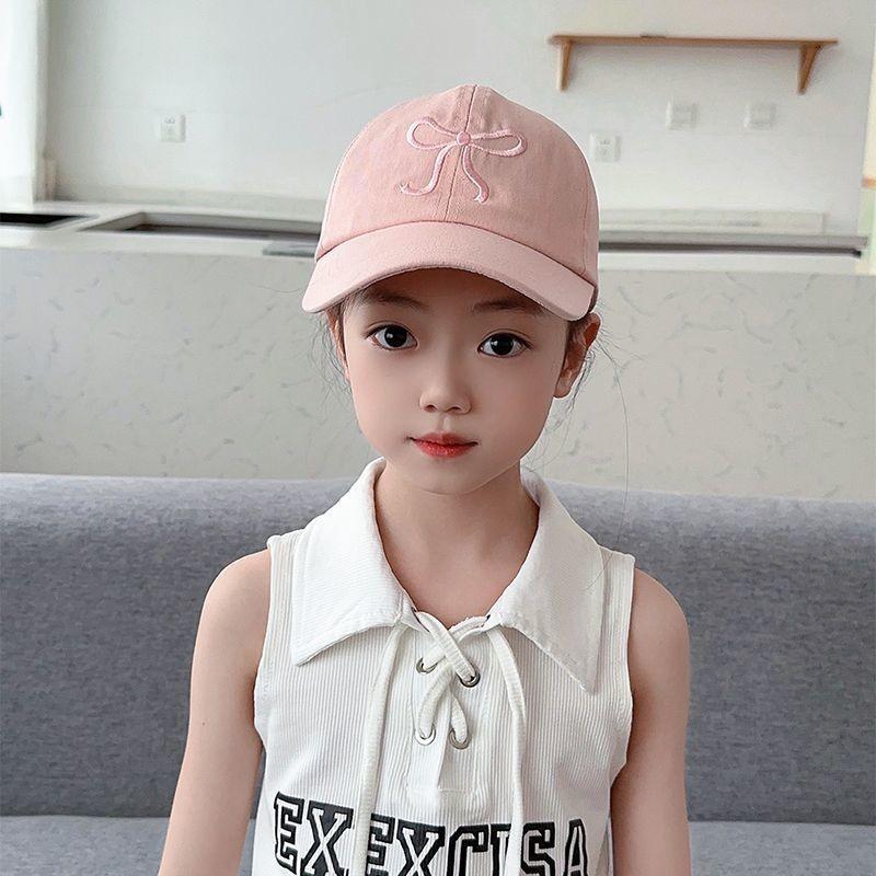 Children's Baseball Caps Can Be Tied Into A Ponytail. Girls' Sun Hats For Shade In Summer. Wide-brimmed Baseball Caps From The Sun.