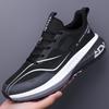 2025 spring men's shoes new mesh breathable sports shoes versatile casual lightweight shock absorption fashionable soft-soled running shoes