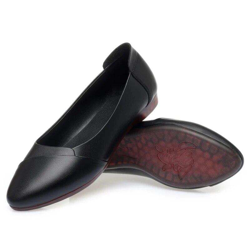 Chaussures plates pour femmes chaussures décontractées de printemps femmes chaussures de maman antidérapantes de grande taille