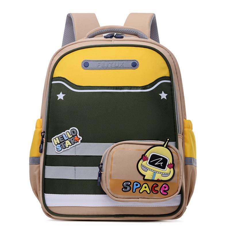 Lightweight And Stylish Kids Backpack For Boys And Girls With Nylon Material And Cartoon Patterns