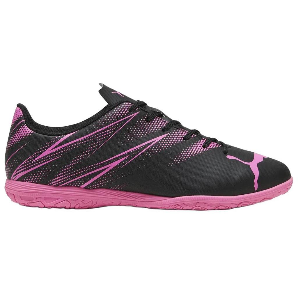 Puma Attacanto It Versatile Comfortable Soccer Shoes Men Sneaker Black Pink 107479-06