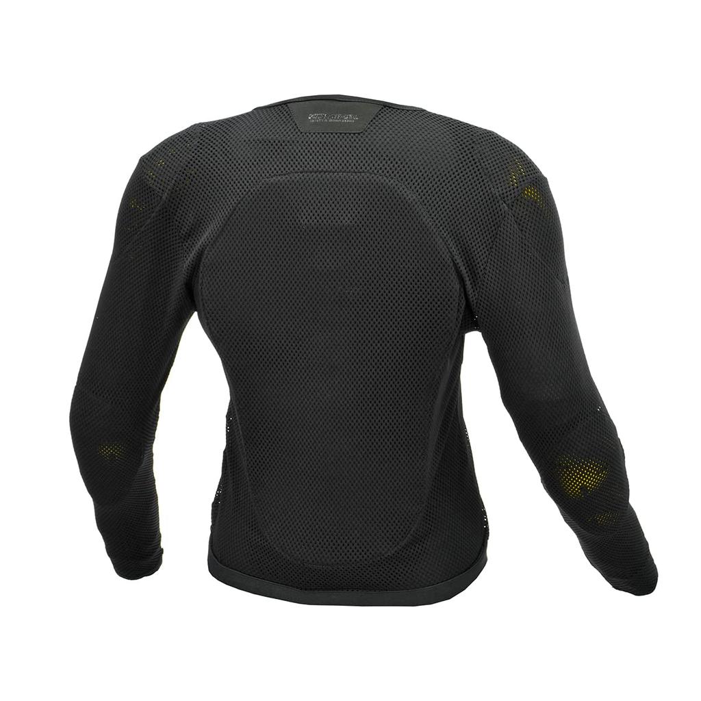 KOMINE Motocyklové Super Cool Obrněné Horní Vnitřní Prádlo Černé S SK-834