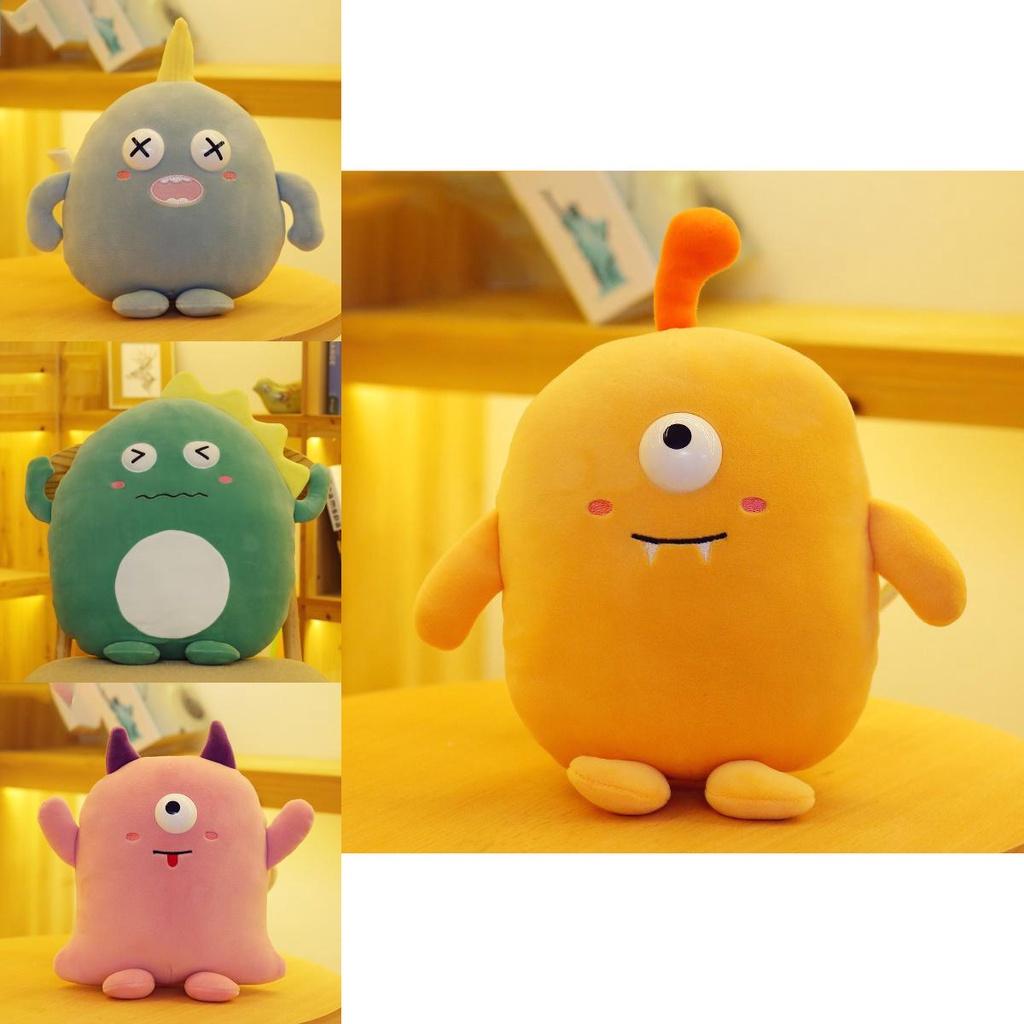 High Quality Soft Monster Plush Toys Kawaii Cartoon Doll For Childrens Gifts