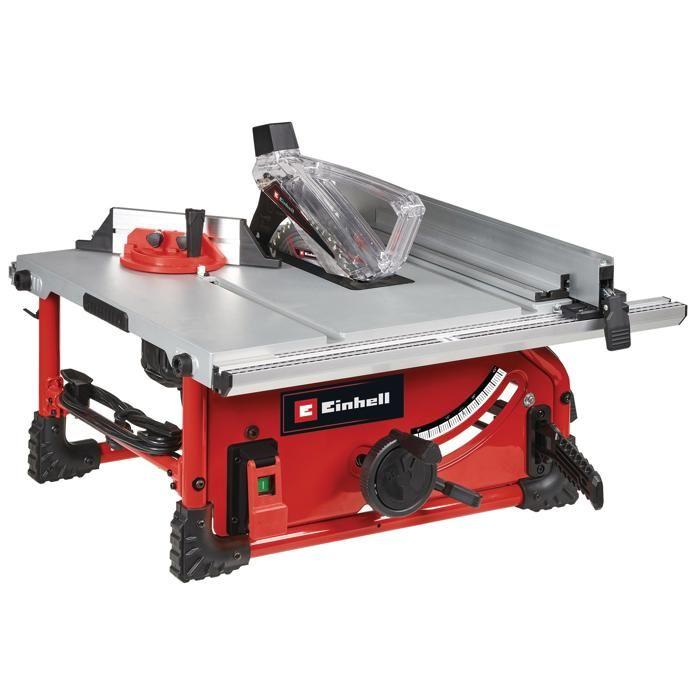 Einhell Scie Circulaire Sur Table TE-TS 254 T (2 000 W, Démarrage Progressif, Table Principale En Aluminium, Extension)