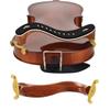 Violin Shoulder Rest Foldable Violin Shoulder Soft Pad Violin Part for 3/4-4/4 1/4-1/2 Size with Height Adjustable Feet