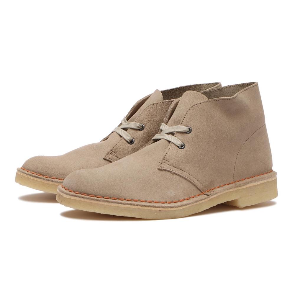 Clarks Desert Boot 26155527 Piaskowy Zamsz