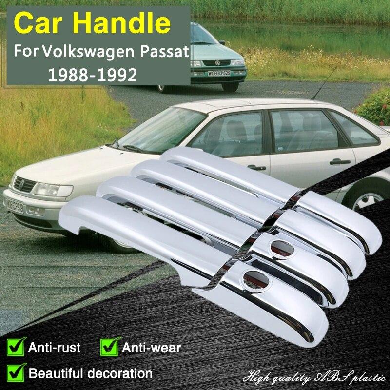 

Для Volkswagen VW Passat B3 35i 1988 1989 1990 1991 1992 прочная хромированная крышка дверной ручки отделка автомобильные аксессуары Стайлинг наклейки
