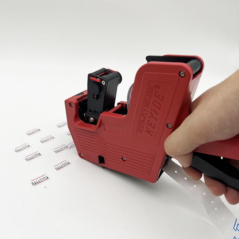 Single Row Price Labeler with Manual Gun and Currency Labels