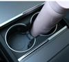 Rutschfeste Silikon-Becherhalter-Matte für das Interieur des Tesla Model 3/Y