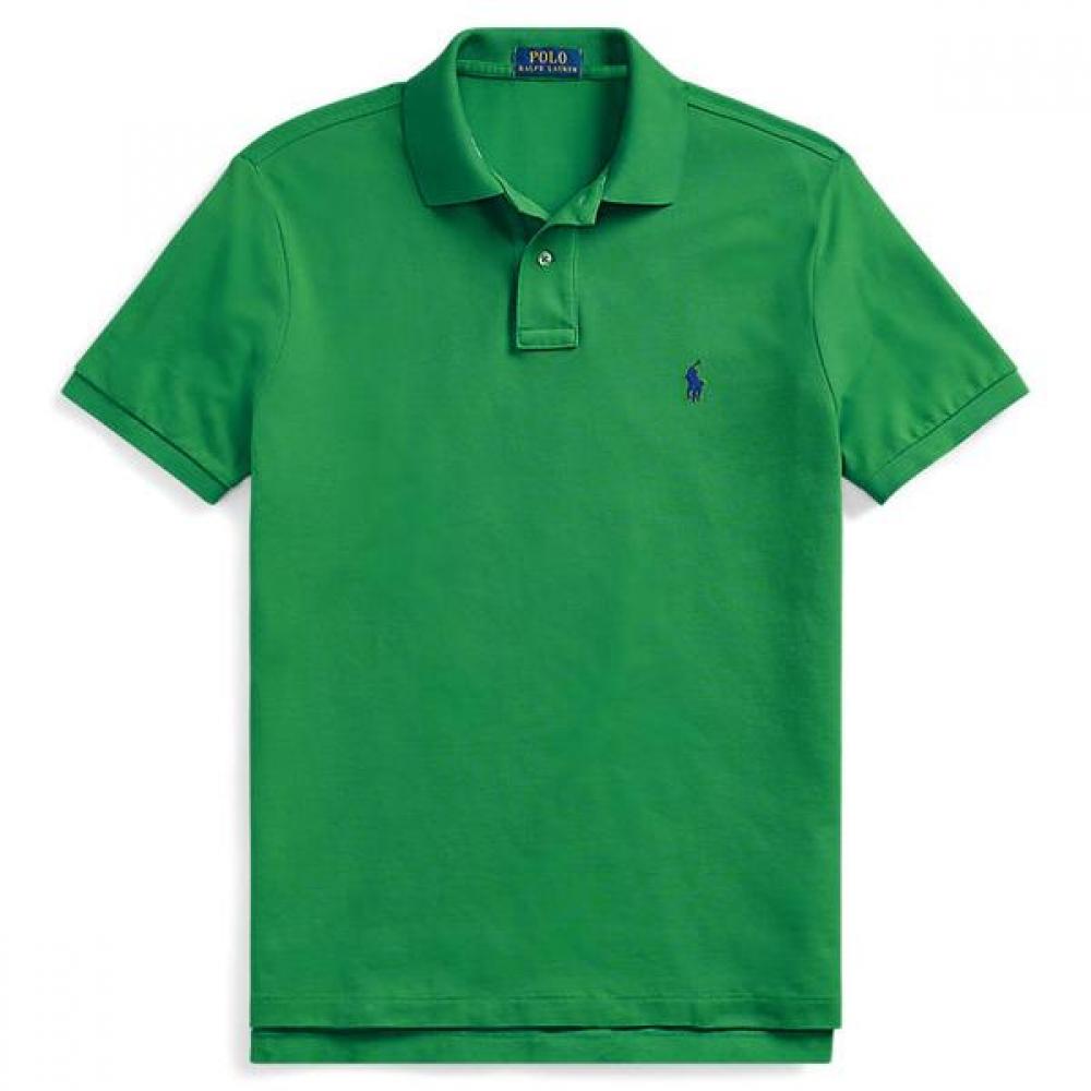 Polo Ralph Lauren Mens Custom Slim Fit Mesh Polo Shirts  Mnpokni1n820494300 