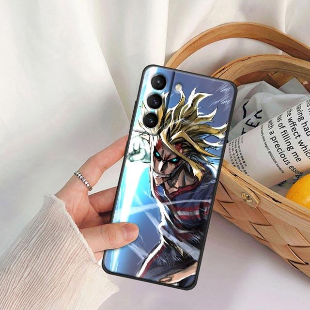My Hero Academia Midoriya Izuku Anime Phone Case for Samsung Galaxy S22 S21 S20 Fe 5G S7 S8 S9 S10e Plus Ultra Silicone Cover