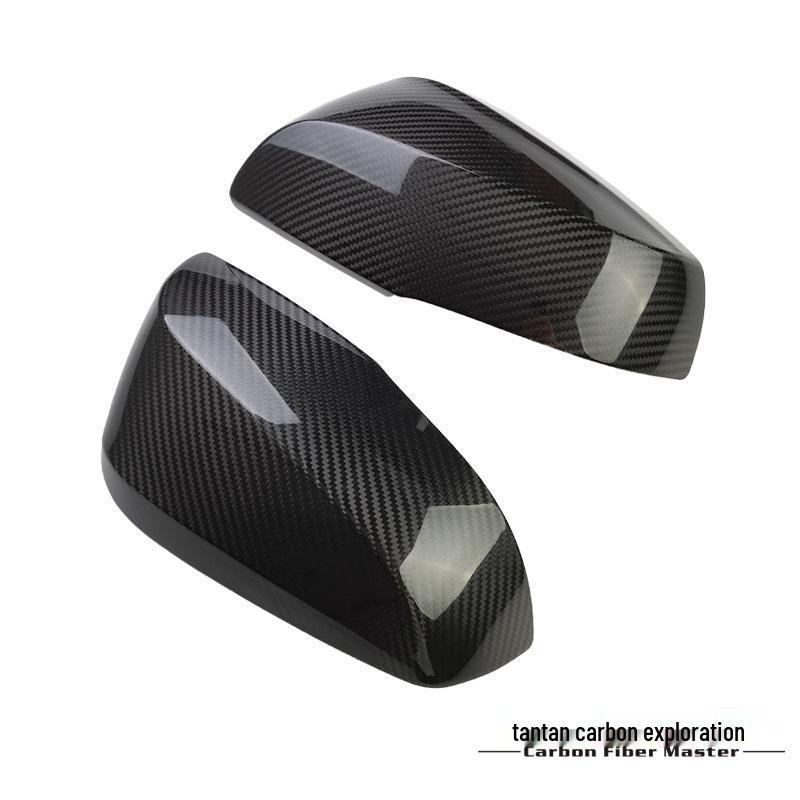 

Tantan Накладки на зеркала заднего вида из углеволокна для Toyota Sienna и Highlander – Настоящее сухое углеволокно, Модификация экстерьера автомобиля 2-Piece Set